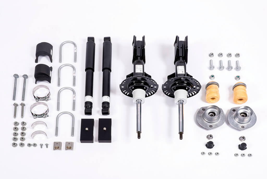 Höherlegung Crafter und TGE 4MOTION & Heckantrieb